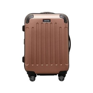 lot 22686 image: KENNETH COLE REACTION Renegade Plastic Carry-On Luggage, Rose GoldBlack (5707202RG)