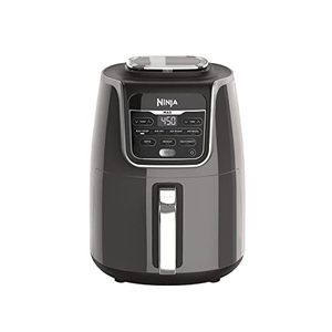 lot 22700 image: Ninja AF161 Max XL Air Fryer that Cooks, Crisps, Roasts, Bakes, Reheats and Dehydrates, with 5.5 Quart Capacity, and a High Gloss Finish, Grey