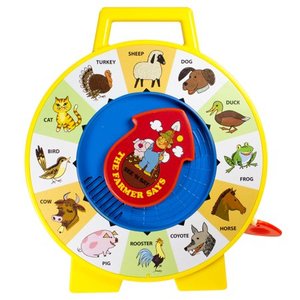 lot 22719 image: Fisher Price Classics - See n Say - Farmer Says