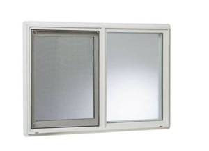 lot 22724 image: TAFCO WINDOWS 31.75 in. x 21.75 in. 60001 Series Left-Hand Slider Vinyl Window - Insulated