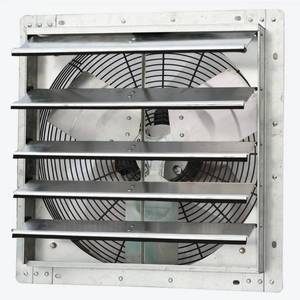 lot 22743 image: iLiving 18 Variable Speed Shutter Exhaust Fan, Wall-Mounted