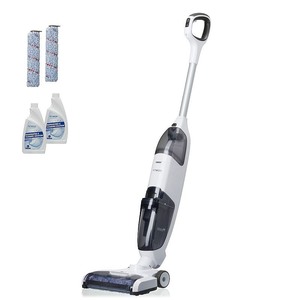 lot 26104 image: Tineco - iFloor Complete WetDry Cordless Stick Vacuum - Gray - Retail $138.00