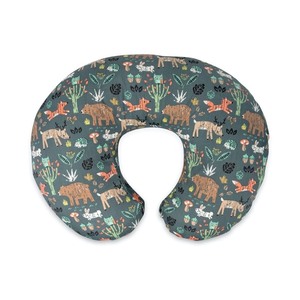 lot 26122 image: Boppy Pillow - Woodland Animal Print - Retail $45.00
