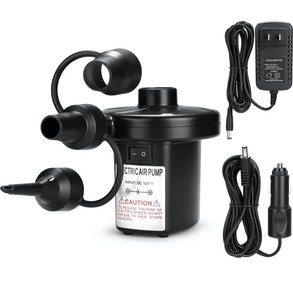 lot 26126 image: AGPTEK - Two Way Electric Air Pump - Retail $19.99