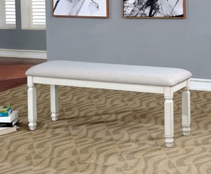 lot 26144 image: Kaliyah Collection Bench in Antique - Retail $184.98