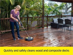 lot 26163 image: Karcher Universal - 15in. Surface Cleaner for Pressure Washers - Retail $57.99