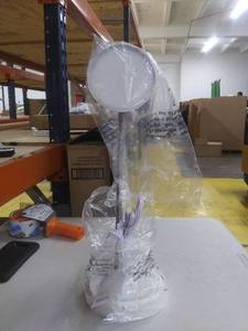 lot 1490 image: Wireless Charging Table Lamp, Includes Energy Efficient Light Bulb Room Essentia