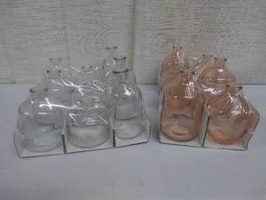 lot 5609 image: NEW Decorative Glass Vases 15