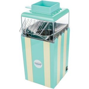 lot 6094 image: Brentwood PC-488BL Classic Striped 8-Cup Hot Air Popcorn Maker