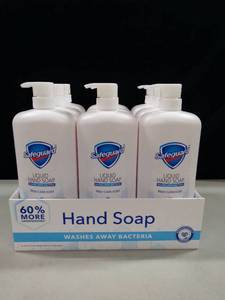 lot 6113 image: 9 Pack - Safeguard Liquid Hand Soap, Micellar Deep Cleansing, Fresh Clean Scent (40 oz) - Retail Value of $131.29