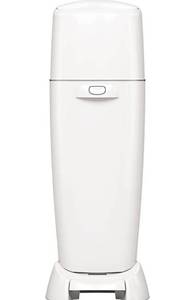 lot 6153 image: Playtex Diaper Genie Complete Pail with Built-In Odor Controlling Antimicrobial