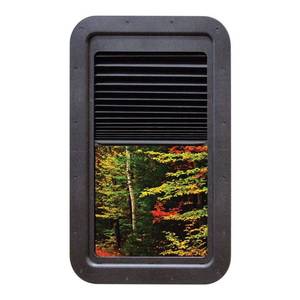 lot 6155 image: AP Products 015-201512 Thin Shade RV Door Window Assembly Kit F12X21 Rc Pw