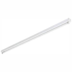 lot 8544 image: Lithonia Lighting 4 One Lamp Fluorescent Strip Light, T8, 20V