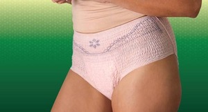 lot 8580 image: Depend FIT-FLEX Incontinence Underwear for Women, Maximum Absorbency, M, Blush, 28 Count