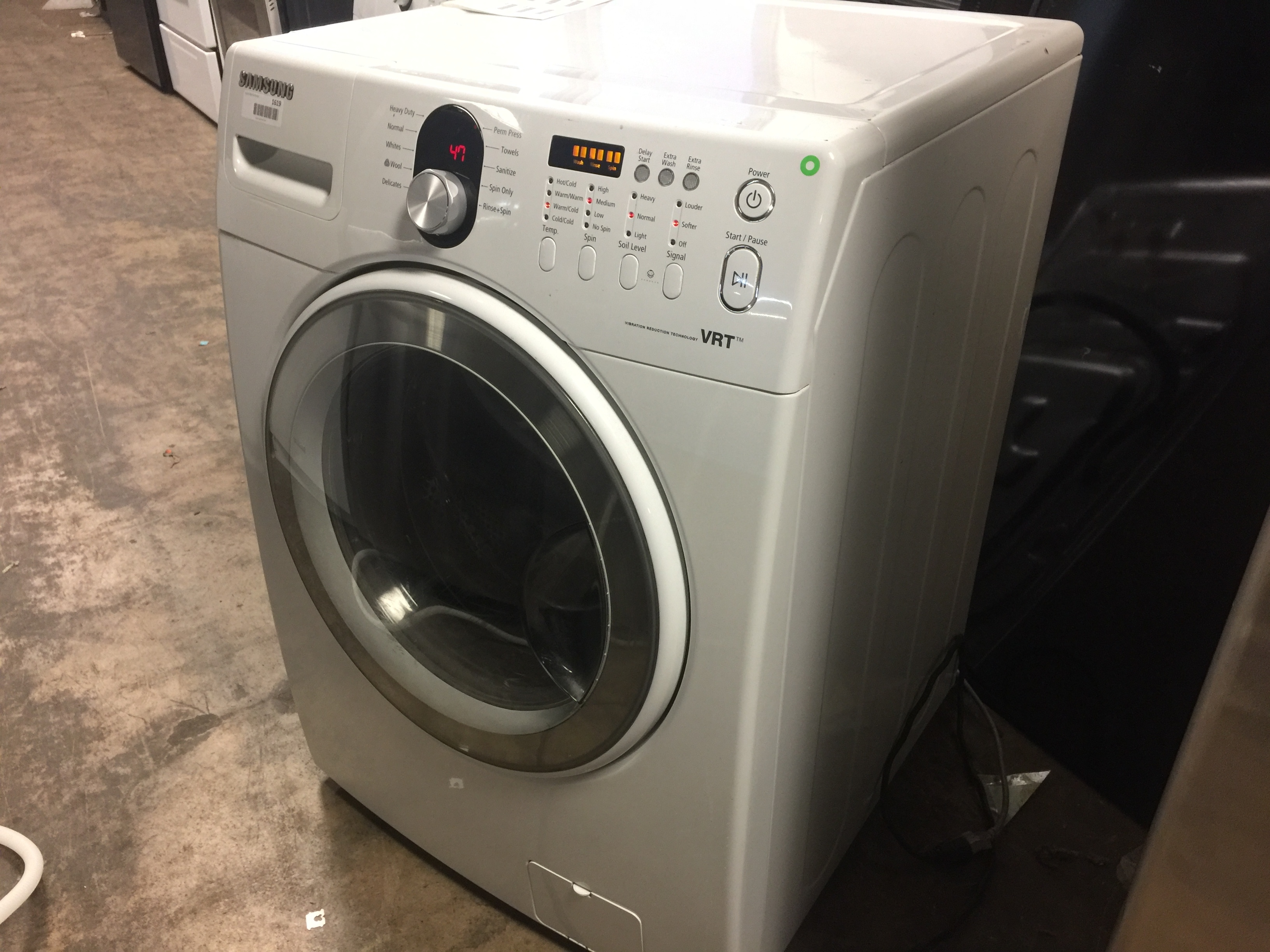 Samsung WF218ANW 27 Inch FrontLoad Washer APPLIANCES APPLIANCES