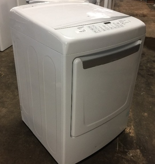 lot 1386 image: LG DLG1502W 27 Inch 7.4 cu. ft. Gas Dryer
