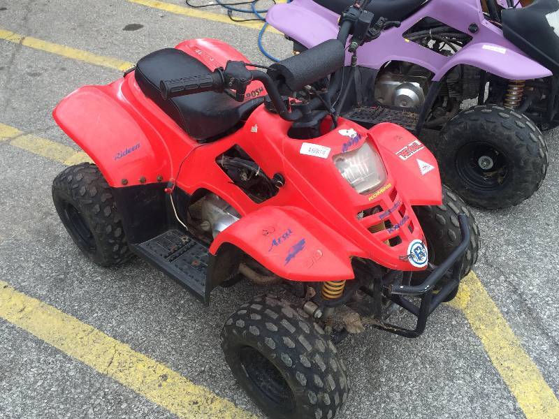 lot 1455 image: ATV 150CC 4 WHEELER WITH LIGHTS