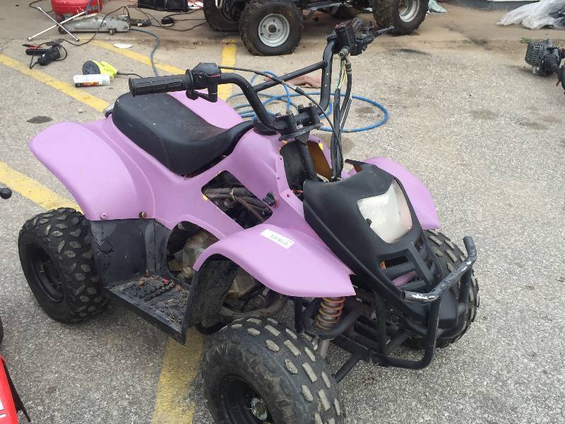 lot 1456 image: ATV 150CC 4 WHEELER WITH LIGHTS