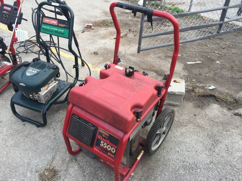 GENERAC WHEELHOUSE 5500 GENERATOR | OUTDOOR EQUIPMENT DEALS! | Equip-Bid