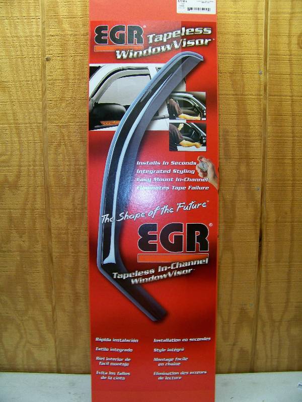 lot 510 image: EGR Tapeless Window Visor