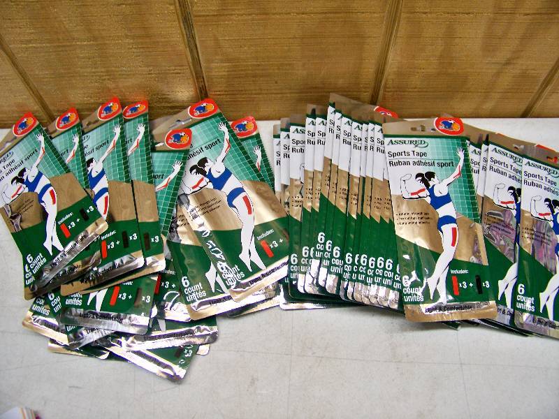lot 684 image: 45 Packages of 6 Assured Sports Tape