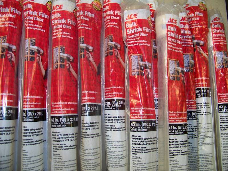 lot 727 image: 12 Rolls Bulk Shrink Film