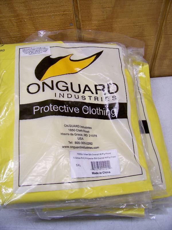 lot 746 image: 13 Pair Onguard Sitex Bib Overalls with Fly Front