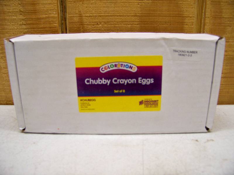 lot 883 image: Colorations Chubby Crayon Eggs