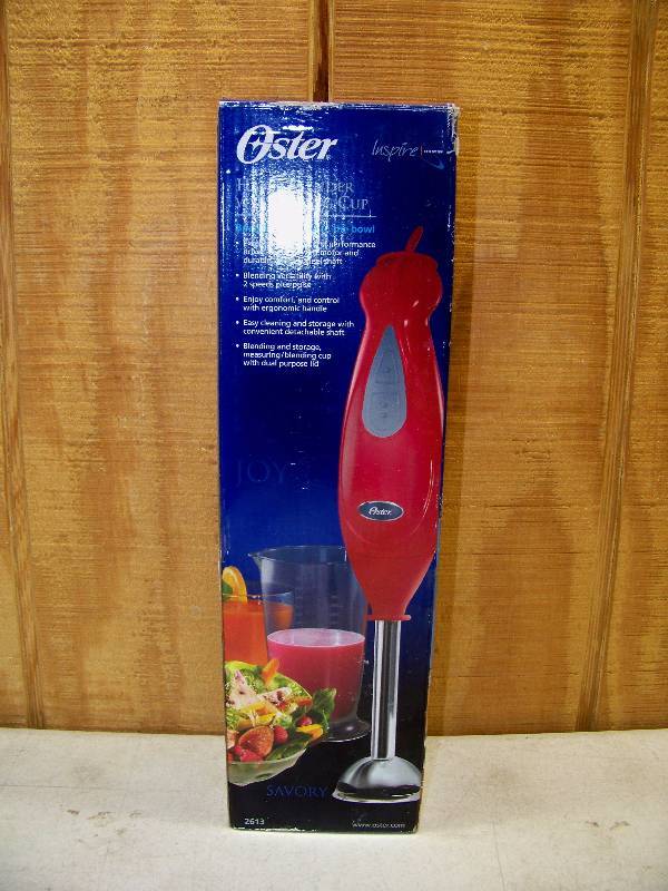 lot 896 image: Oster Hand Blender with Blending Cup