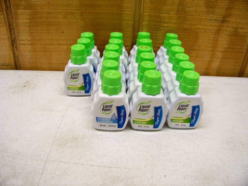lot 937 image: 21 Bottles Liquid Paper