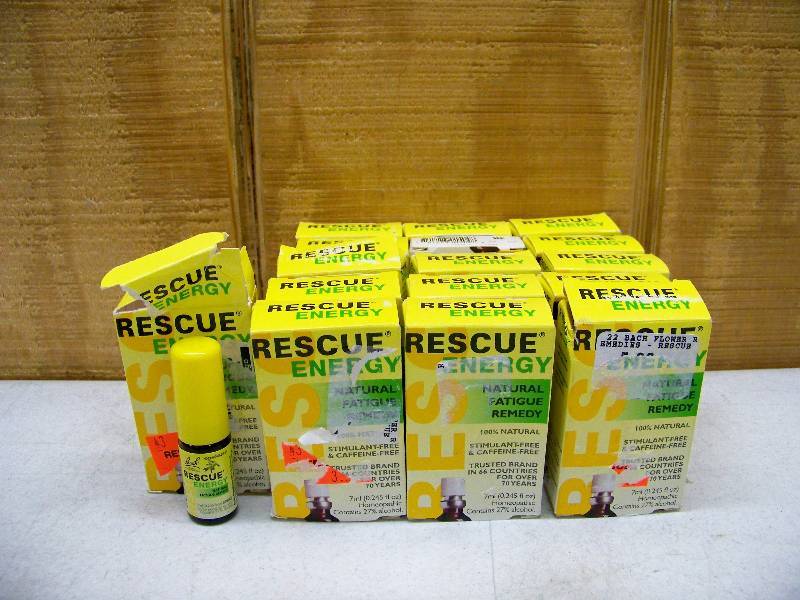 lot 969 image: 16 Bottles Rescue Energy Natural Fatigue Remedy