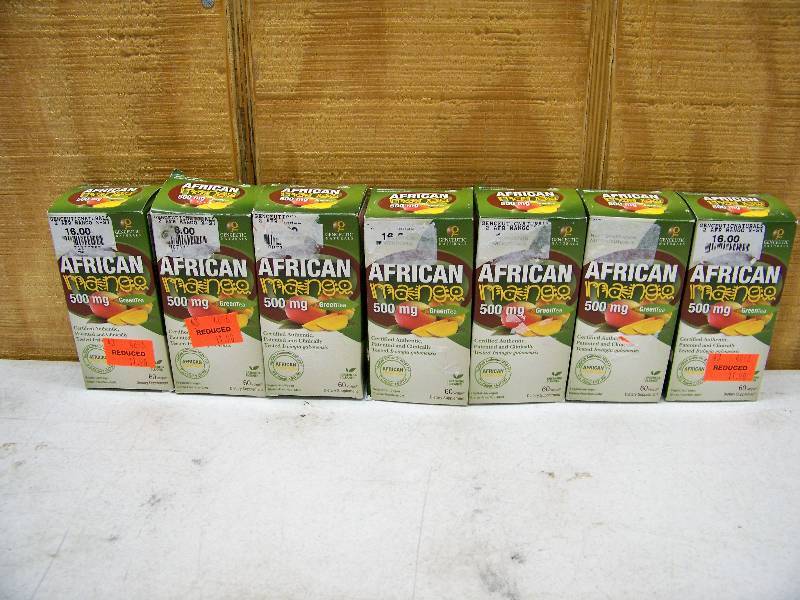 lot 987 image: 7 Boxes African Mango and Green Tea