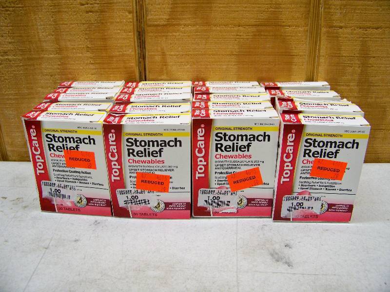 lot 997 image: 20 Boxes Original Strength Stomach Relief Chewables