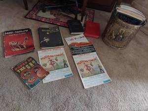 lot 5624 image: music books in bucket