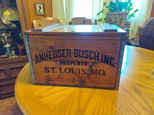 lot 5733 image: Budweiser Crate