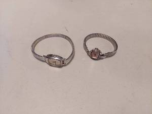 lot 5797 image: 2 Ladies Watches - 1 Bulova, 1 Timex