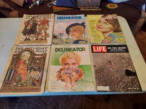 lot 5821 image: Assorted Old Magazines