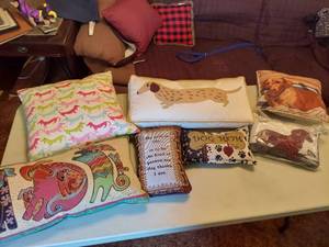 lot 5715 image: assorted pillows