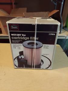 lot 5892 image: Wet  Dry Vac Filter