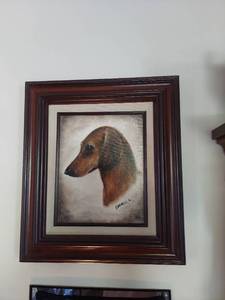 lot 5916 image: Assorted Wall Decor - Mostly Dachshund