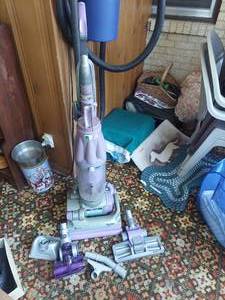 lot 5709 image: Dyson Vacuum with Attachments