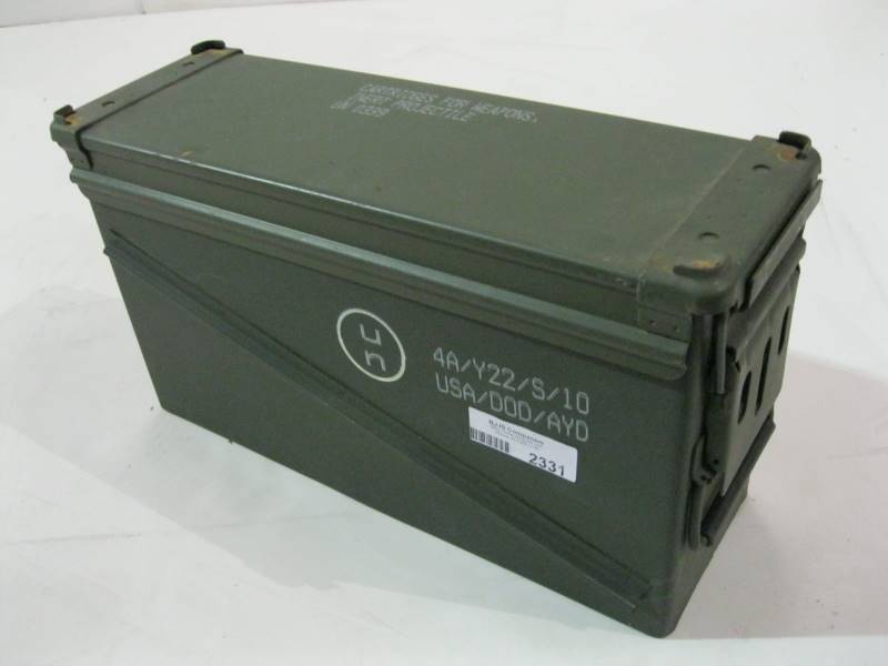 lot 2331 image: Ammo Box PA-120 40mm Grenade
