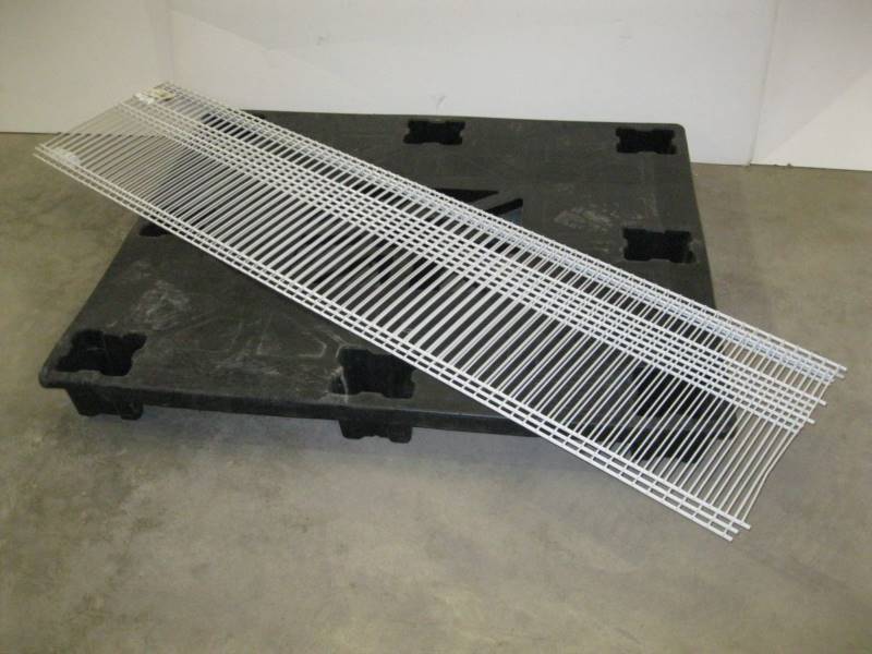 lot 2336 image: ClosetMaid SuperSlide 6 x 16 Wire Shelf Set of 3