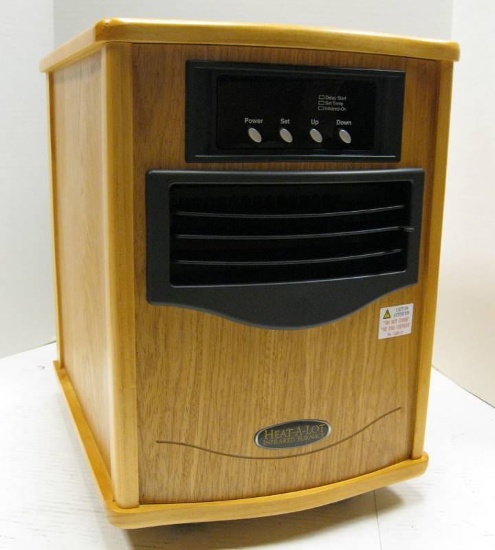 lot 2400 image: Heat-A-Lot 1500W Quartz Infrared Portable Heater