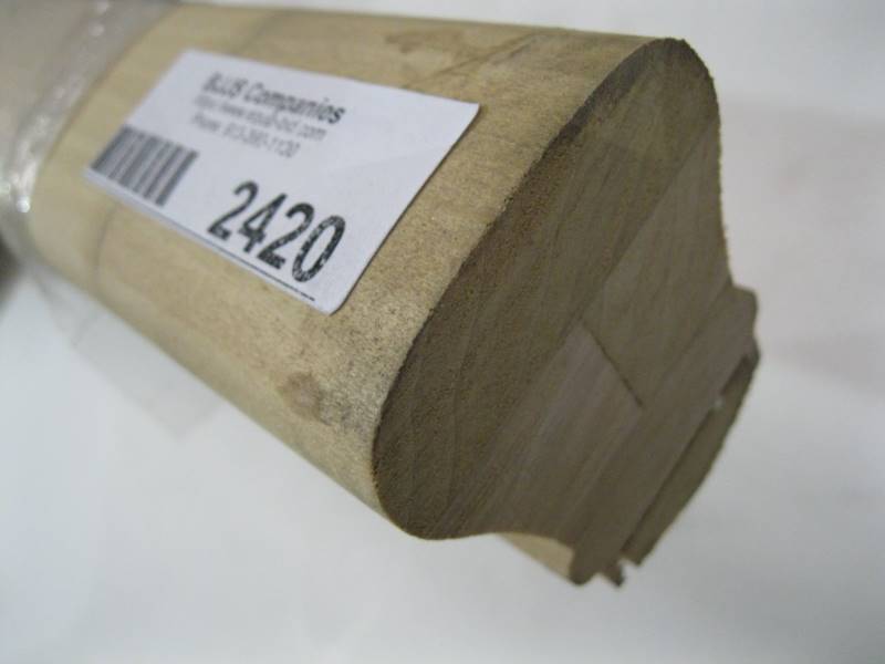 lot 2420 image: Poplar Handrail 6010P with Fillet 8 Unfinished