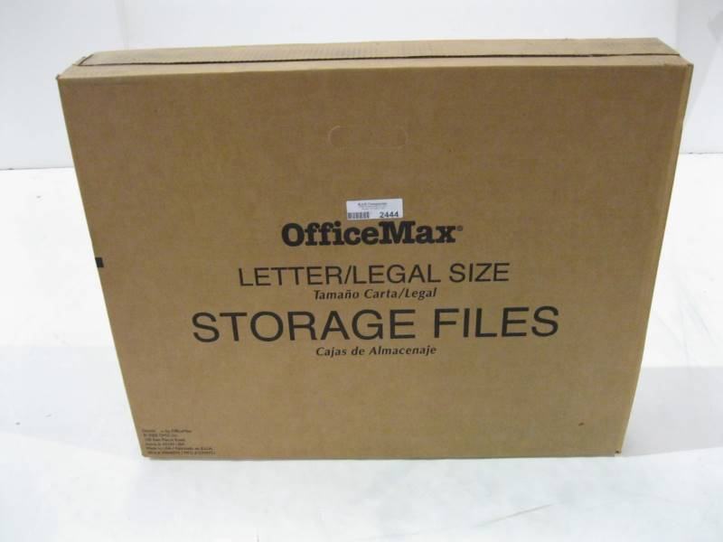 lot 2444 image: File Storage Boxes