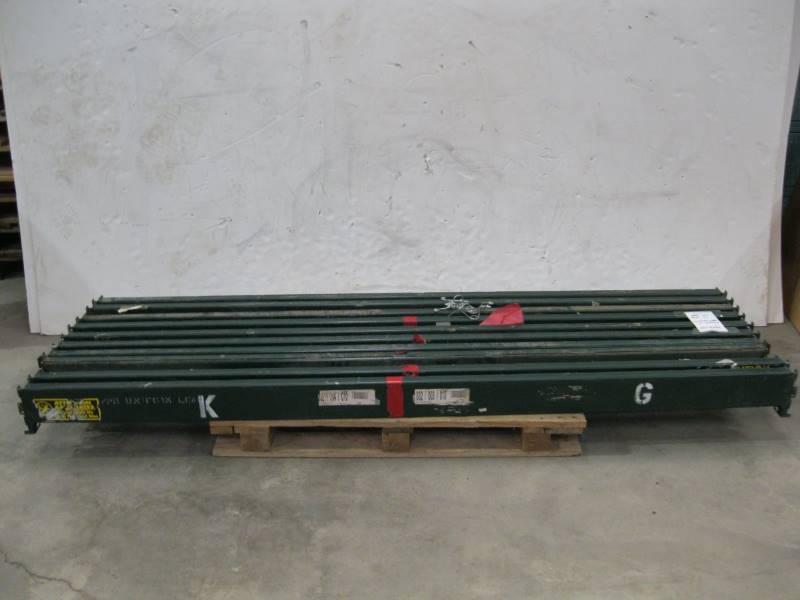 lot 2495 image: 93 Bulk Rack Beams