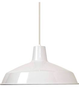 lot 1952 image: Nuvo Lighting SF76283 Warehouse Shade, White