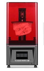 lot 1973 image: ELEGOO Resin 3D Printer Mars 2 Pro Mono MSLA 3D Printer UV Photocuring LCD Resin 3D Printer with 6.08 inch 2K Monochrome LCD, Printing Size 129x80x160mm5.1x3.1x6.3inch