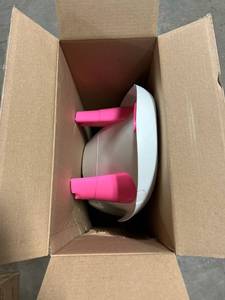 lot 13632 image: Fisher-Price 4-in-1 Sling n Seat Tub, Pink